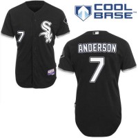 Chicago White Sox #7 Tim Anderson Black Alternate Cool Base Stitched Youth MLB Jersey