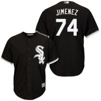 Chicago White Sox #74 Eloy Jimenez Black Cool Base Stitched Youth MLB Jersey