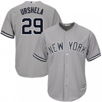 New York Yankees #29 Gio Urshela Grey New Cool Base Stitched Youth MLB Jersey