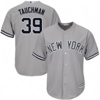 New York Yankees #39 Mike Tauchman Grey New Cool Base Stitched Youth MLB Jersey
