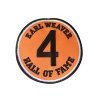Stitched Baltimore Baltimore Orioles Earl Weaver Hall Of Fame Jersey Patch