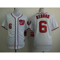 Washington Nationals #6 Anthony Rendon White Cool Base Stitched MLB Jersey