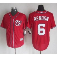 Washington Nationals #6 Anthony Rendon Red New Cool Base Stitched MLB Jersey