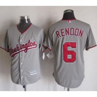 Washington Nationals #6 Anthony Rendon Grey New Cool Base Stitched MLB Jersey