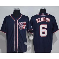 Washington Nationals #6 Anthony Rendon Navy Blue New Cool Base Stitched MLB Jersey