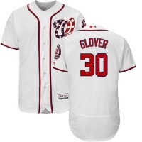 Washington Nationals #30 Koda Glover White Flexbase Authentic Collection Stitched MLB Jersey