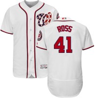 Washington Nationals #41 Joe Ross White Flexbase Authentic Collection Stitched MLB Jersey