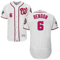 Washington Nationals #6 Anthony Rendon White Flexbase Authentic Collection 2019 World Series Champions Stitched MLB Jersey