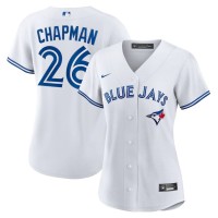 Toronto Toronto Blue Jays #26 Matt Chapman Women's Team Game Player Authentic White Jersey