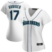 Seattle Seattle Mariners #17 Mitch Haniger Nike Women's Home 2020 MLB Player Jersey White