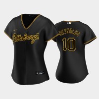 Pittsburgh Pittsburgh Pirates #10 Bryan Reynolds Game Women's Nike Alternate MLB Jersey - Black