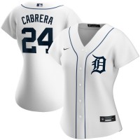 Detroit Detroit Tigers #24 Miguel Cabrera Nike Women's Home 2020 MLB Player Jersey White