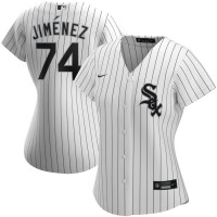 Chicago Chicago White Sox #74 Eloy Jimenez Nike Women's Home 2020 MLB Player Jersey White
