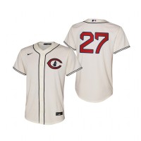 Chicago Chicago Cubs #27 Seiya Suzuki Youth 2022 Field of Dreams MLB Game Jersey - Cream