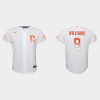 San Francisco San Francisco Giants #9 Matt Williams Youth 2021 City Connect White Jersey