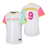 San Diego San Diego Padres #9 Jake Cronenworth 2022 City Connect Youth Nike Games Jersey - White