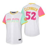 San Diego San Diego Padres #52 Mike Clevinger 2022 City Connect Youth Nike Games Jersey - White