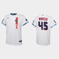 Philadelphia Philadelphia Phillies #45 Zack Wheeler Youth 2021 Mlb All Star Game White Jersey