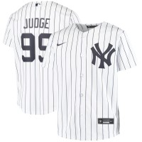 New York New York Yankees #99 Aaron Judge Nike Youth Home 2020 MLB Player Jersey White