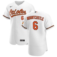 Baltimore Baltimore Orioles #6 Ryan Mountcastle Men's Nike White Home 2020 Authentic Player MLB Jersey