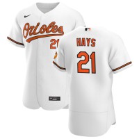 Baltimore Baltimore Orioles #21 Austin Hays Men's Nike White Home 2020 Authentic Player MLB Jersey