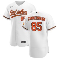 Baltimore Baltimore Orioles #85 Bruce Zimmermann Men's Nike White Home 2020 Authentic Player MLB Jersey