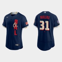 Baltimore Baltimore Orioles #31 Cedric Mullins 2021 Mlb All Star Game Authentic Navy Jersey