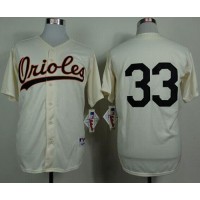 Baltimore Orioles #33 Eddie Murray Cream 1954 Turn Back The Clock Stitched MLB Jersey