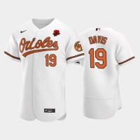 Baltimore Baltimore Orioles #19 Chris Davis Men's Nike Authentic 2021 Memorial Day MLB Jersey - White