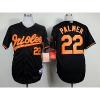 Baltimore Orioles #22 Jim Palmer Black Cool Base Stitched MLB Jersey