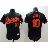 Baltimore Orioles #10 Adam Jones Black Flexbase Authentic Collection Stitched MLB Jersey