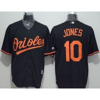 Baltimore Orioles #10 Adam Jones Black New Cool Base Stitched MLB Jersey