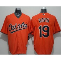Baltimore Orioles #19 Chris Davis Orange New Cool Base Stitched MLB Jersey
