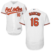 Baltimore Orioles #16 Trey Mancini White Flexbase Authentic Collection Stitched MLB Jersey