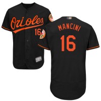 Baltimore Orioles #16 Trey Mancini Black Flexbase Authentic Collection Stitched MLB Jersey