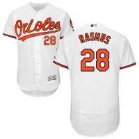 Baltimore Orioles #28 Colby Rasmus White Flexbase Authentic Collection Stitched MLB Jersey