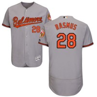 Baltimore Orioles #28 Colby Rasmus Grey Flexbase Authentic Collection Stitched MLB Jersey
