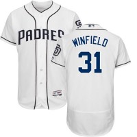 San Diego Padres #31 Dave Winfield White Flexbase Authentic Collection Stitched MLB Jersey