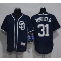 San Diego Padres #31 Dave Winfield Navy Blue Flexbase Authentic Collection Stitched MLB Jersey