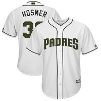 San Diego Padres #30 Eric Hosmer White New Cool Base 2018 Memorial Day Stitched MLB Jersey