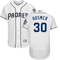 San Diego Padres #30 Eric Hosmer White Flexbase Authentic Collection Stitched MLB Jersey