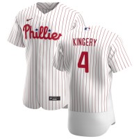 Philadelphia Philadelphia Phillies #4 Scott Kingery Men's Nike White Home 2020 Authentic Player MLB Jersey