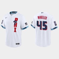 Philadelphia Philadelphia Phillies #45 Zack Wheeler 2021 Mlb All Star Game Fan's Version White Jersey