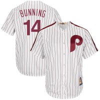 Philadelphia Philadelphia Phillies #14 Jim Bunning Majestic Cooperstown Collection Cool Base Player Jersey White