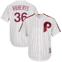 Philadelphia Philadelphia Phillies #36 Robin Roberts Majestic Cooperstown Collection Cool Base Player Jersey White
