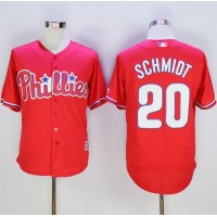Philadelphia Phillies #20 Mike Schmidt Red New Cool Base Stitched MLB Jersey