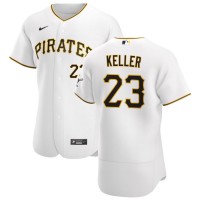 Pittsburgh Pittsburgh Pirates #23 Mitch Keller Men's Nike White Home 2020 Authentic Player MLB Jersey