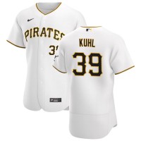 Pittsburgh Pittsburgh Pirates #39 Chad Kuhl Men's Nike White Home 2020 Authentic Player MLB Jersey
