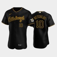 Pittsburgh Pittsburgh Pirates #10 Bryan Reynolds Authentic Men's Nike Alternate MLB Jersey - Black