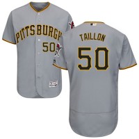 Pittsburgh Pirates #50 Jameson Taillon Grey Flexbase Authentic Collection Stitched MLB Jersey